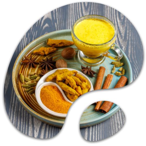 Ein gut sortierter Gewürzschrank ergänzt die Hausapotheke